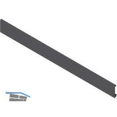 BLUM LEGRABOX Vorderst�ck ohne Nut, L�nge 1043 mm, Aluminium Oriongrau-matt