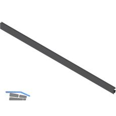 BLUM LEGRABOX Vorderst�ck mit Nut, L�nge 1043 mm, Aluminium Oriongrau-matt