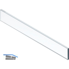 BLUM LEGRABOX Einschubelement-Vorne, H=70, KB=600 (18/19), Glas klar