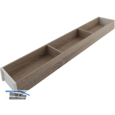 BLUM AMBIA-LINE Schubkastenrahmen schmal, NL600mm, B100mm, Bardolino Eiche