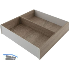 BLUM AMBIA-LINE Schubkastenrahmen ab NL270 mm, B242mm, Bardolino Eiche