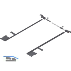 BLUM MOVENTO Seitenstabilisierungs-Set bis Nennl�nge 600 mm; ZS7M600MU