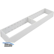 BLUM AMBIA-LINE Schubkastenrahmen schmal, NL450mm, Stahl Seidenwei� matt