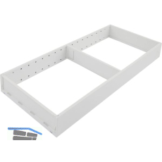 BLUM AMBIA-LINE Schubkastenrahmen breit, NL550mm, Stahl Seidenwei� matt