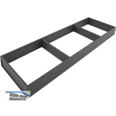 BLUM AMBIA-LINE Schubkastenrahmen breit, NL600mm, Stahl Oriongrau matt