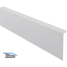 BLUM AMBIA-LINE Holzr�ckwandadapter. H�he M, B242 mm, Stahl Seidenwei�