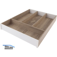 BLUM AMBIA-LINE Besteckeinsatz NL450mm,B300mm, Bardolino Eiche