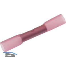 Sto�verbinder 1mm� schrumpfisoliert rot