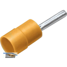 Stiftkabelschuh 6mm� isoliert gelb