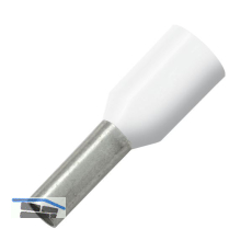 Aderendh�lse 0,5x10/16 mit Kragen wei�