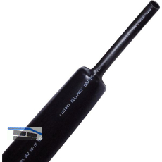 Schrumpfschlauch mittelwandig SRH2, 22-6 schwarz, 1M