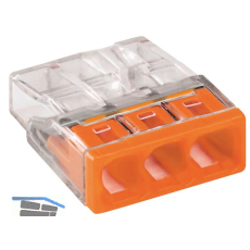WAGO 2273 3-Leiter-Verbindungsklemme 0,5-2,5mm�