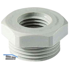 Reduktion M50x1,5/M40x1,5 RAL 7035 lichtgrau, SW55