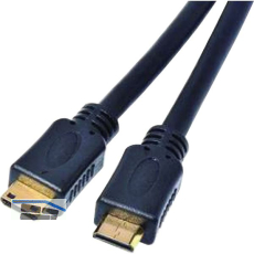 HDMI 2.0 Highspeed-Kabel, Stecker vergoldet, schwarz 5,0m