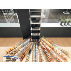 BLUM SPACE TOWER LEGRABOX free mit Glas NL500 KB600, Seidenwei�