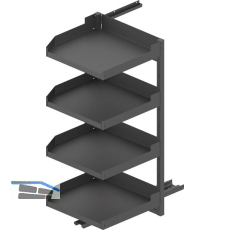 PEKA Pleno Maxi Standard Set 600-1300 links Anthrazit