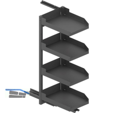 PEKA Pleno Maxi Standard Set 450-1300 rechts Anthrazit