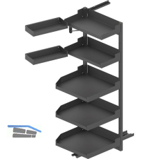 PEKA Pleno Maxi Plus Set 600-1600 links Anthrazit