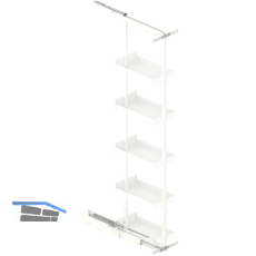 PEKA Hochschrank Standard Set KB 300 mm 1600 - 2000 mm Wei�