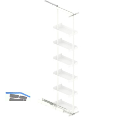 PEKA Hochschrank Standard Set KB 300 mm 1805 - 2205 mm Wei�