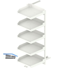 PEKA Pleno Maxi Standard Set 600-1600 links Wei�