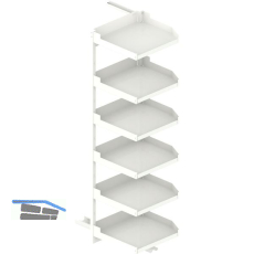 PEKA Pleno Maxi Standard Set 600-1900 rechts Wei�