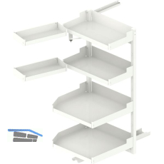 PEKA Pleno Maxi Plus Set 600-1300 links Wei�