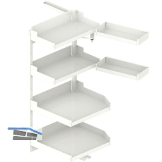 PEKA Pleno Maxi Plus Set 600-1300 rechts Wei�