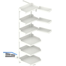 PEKA Pleno Maxi Plus Set 600-1900 rechts Wei�