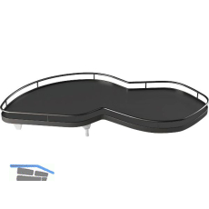 KESSEB�HMER Le Mans II Einh�ngetablare Anthrazit 400 links