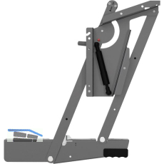 KESSEB�HMER Schwenkbeschlag ChefsTable KB 400 - 600 mm Anthrazit