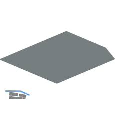 PEKA Antirutschmatte Silikon 600 Pleno Maxi Standard/Plus Walnussgrau