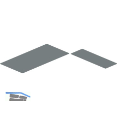 PEKA Antirutschmatten Silikon 600 Pleno Maxi Plus Walnussgrau