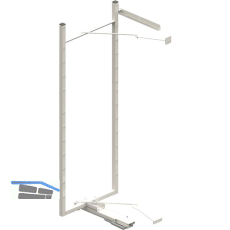 PEKA Hochschrankauszug Pleno Maxi 450-1600 Wei�