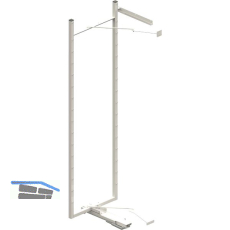 PEKA Hochschrankauszug Pleno Maxi 600-1900 Wei�