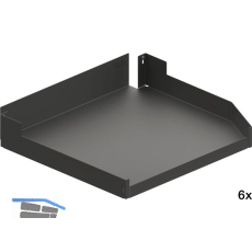 PEKA Einh�ngetablar-Set Liro 450-1900 rechts Pleno Maxi Standard Anthrazit