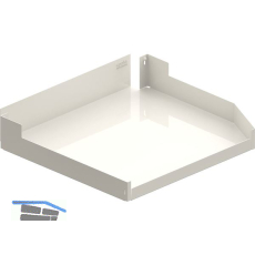 PEKA Einh�ngetablar Liro 600 rechts Pleno Maxi Standard/Plus Wei�