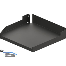 PEKA Einh�ngetablar-Set Liro 600-1900 links Pleno Maxi Standard Anthrazit