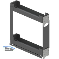 PEKA Unterschrankauszug Pinello Spice 150 Anthrazit