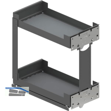 PEKA Unterschrankauszug Pinello Cargo 300 Anthrazit