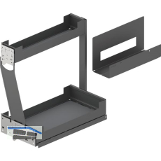 PEKA Unterschrankauszug Pinello Board 300 links Anthrazit