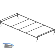 PEKA Flaschentrenngitter 300 Pinello Anthrazit