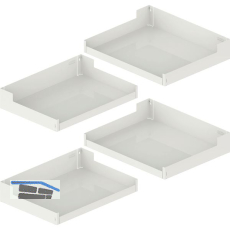 PEKA Einh�ngetablar-Set Liro 450 Magic Corner Standard Wei�