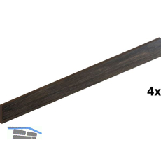 PEKA Relingeinsatz-Set Liro 550 Magic Corner Comfort Eiche gebeizt