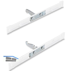 PEKA Fronthalter-Set KB 150/200 mm Hochschrank Standard Wei�