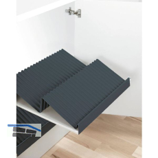 PEKA Schuhablageplatte zuschneidbar, Kunststoff anthrazit