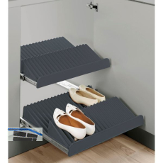 PEKA Schuhauszug KB 550 mm Kunststoff/Stahlblech anthrazit