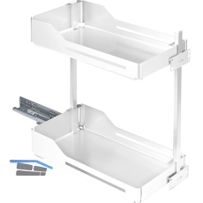 PEKA Unterschrankauszug Snello Libell KB 200 mm Wei�