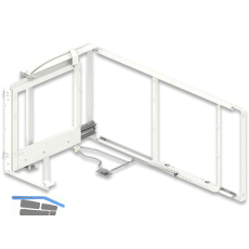 PEKA Eckauszug Magic Corner Standard KB 1000 mm links Wei�