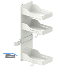 PEKA Putzschrankregal Sesam Standard, Stahlblech Wei�